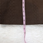 JACK  Puff Shoulder Poetcore Coat Jacket Herringbone Tweed Brown Small Photo 10