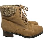 Björndal Women’s Bjordnal Phoebe Brown Leather Lace-up Boots. Size 9.5 Photo 3