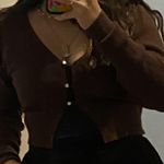 Debut Cropped button up long sleeve Photo 3