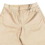 Spanx  Leather Like Straight Leg‎ Pull On Pant Trousers Toffee Large Style 20528R Photo 1