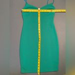 Windsor NWT, , Mini Bodycon Dress, Green w/Blue Straps, Size Small Photo 3