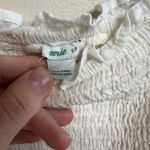 Aerie Long Sleeve Pretty Smocked Top, Soft Muslin Photo 3