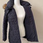 Marc New York by Andrew Marc Chevron Quilted Down Jacket w/ Removable Hood SMALL Photo 12