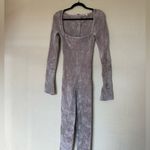 House Of CB  Isis Mink Heavy Chenille Loungewear jumpsuit NWOT size XS Photo 3