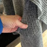The Comfy Waterfall Gray Duster Waffle Cardigan Sweater Skylar & Jade Womens M New Photo 10