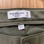 Abercrombie & Fitch The 90's Relaxed High Rise Cargo Vegan Leather Pants Size 6 Photo 7