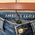 American Eagle  Dark Wash Mom Straight Leg Jeans Size 2 Photo 2
