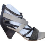 Vero Cuoio iXOS Brown Strappy Stacked Heel Size 38 Size 7.5 IXOS  Italy Heels Photo 0