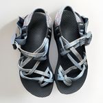 Chacos Womens Size 6 ZX2 Classic Hiking Sandals Sphere Blue Outdoor Sport Photo 0