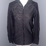 Fabletics Luciana Seamless Pointelle Jacket Zip Up size medium Photo 2