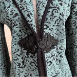 Soft Surroundings  chenille jacquard Sweater jacket coat duster size small Photo 11