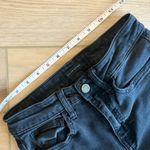 Vervet Flying Monkey High Rise Flare Distressed Black Jeans Photo 8