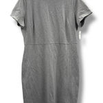 Old Navy  NWT‎ Sheath Dress Women's Size XL Heather Gray Short Sleeve Knee Length Photo 0
