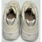 Skechers Sketchers D'Lites Womens Cream Leather Sneakers Size 9.5 Memory Foam SN150236 Photo 2