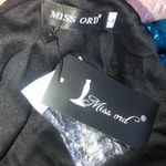 NWT Miss Ord Sleeveless Off Shoulder Mermaid Sexy Evening Dress WY003 size large Green Photo 11