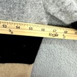 Kenar Striped Angora Sweater Small Black Beige Gray Luxury Preppy Minimalist Photo 4