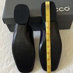Ecco  WOMEN'S ANINE SQUARED SLIDE IN BLACK SIZE 9-9.5 Photo 8
