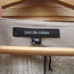 NWT Pas de Calais Lagenlook Oversize Wrap Dress Tan Photo 9