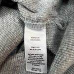 Socialite Grey Ribbed Side Slit T-Shirt Dress - Size S Photo 7