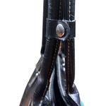 Country Road Purse Black Faux Leather Turquoise Cowgirl Western Rhinestone Studs Photo 5