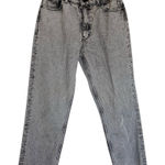 ANINE BING  Etta Jean Grey Straight Leg High Rise Photo 0