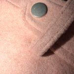 CoffeeShop Women's Soft Pink Trench Coat Size M Photo 4