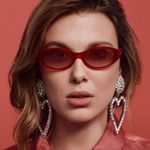 Vogue Eyewear  Green Oval Sunglasses Photo 6