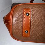 Dooney & Bourke Charleston Tote Cocoa Pebble Grain Tan Leather Shoulder Bag Photo 10