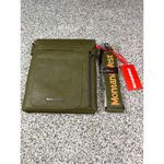 Montana West  Olive Green Crossbody Bag Leopard Print Strap Women's Photo 2