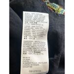 Urban Outfitters Jamie Embroidered Babydoll Dress M Strappy Black Boho raw hem Photo 4