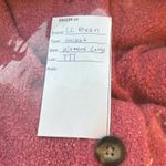 L.L.Bean Womens Jacket Size Large Salmon Color Faux Shearling Warm and Washable Photo 9