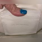 BCBGeneration NWT White Satchel/Crossbody Chunky Black Chain Chic Classic Y2K Photo 11