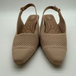 Vivaia Leah Pro Slingback Heel Comfort Old Money Minimalist Almond Sandals 9.5 Photo 3