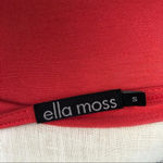 Ella Moss  Monaco‎ Ruffle Mini Dress Orange Red Photo 7