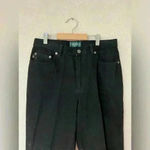 Ralph Lauren Lauren  Vintage Black straight leg Denim 12P Photo 4