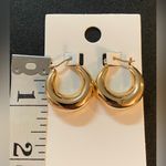 EXPRESS NWT  Gold Hoops Photo 2
