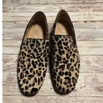 Clarks Pure Viola Leopard Print Slip On Shoe Women's Size US 7.5M Calf Hair Photo 3