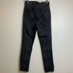 Gianni Bini  Light Wash Black Jeans With Uneven Raw Hem Photo 1