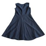 Tory Burch  Navy Blue Eyelet Sleeveless Dress A-Line Party Size Medium Women's Photo 6