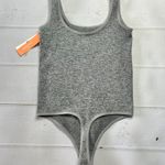 NWT - Colsie - Women’s Grey Seamless Thong Bodysuit - Size Medium Photo 4