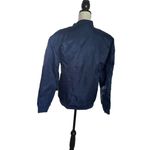 Asstseries Militare Women’s Bomber Jacket Windbreaker Blue Lightweight Size XL Photo 4