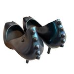 Melissa  Spikes II Peep Toe Heels Iridescent Jelly Pump Platform Size 7 Women's Photo 7