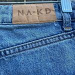 NA-KD  Destroyed Detail Mom Jean Mid Wash | 28 Photo 3