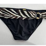 Antonio Melani  Swim Bikini Size L Animal Print Halter Rhinestone Sexy Vacation​​ Photo 3