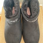 Juicy Couture  Black Faux Fur Lining Suede Embroidered Jewels Booties/Kerri 10 Photo 6