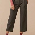 Aritzia NEW Wilfred Le Fou Ines straight Leg Crop Trouser pants Photo 0
