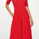 West Kei Stitch Fix  Red Short Sleeve Knit Jumpsuit Women’s XS Photo 0