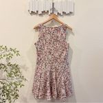 En Saison Everleigh Tweed Metallic Mini Dress in Ecru Multi Size Small NWT Red Photo 7