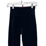 Spanx ® Black Velvet Leggings High Waisted Skinny Holiday Winter Small S Photo 4