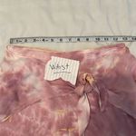 Young Fabulous and Broke size small Womens Pink Tie-Dye Wide Leg Wrap Pants EUC Photo 5